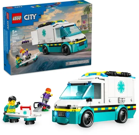 LEGO 60451 City Great Vehicles Emergency Ambulance