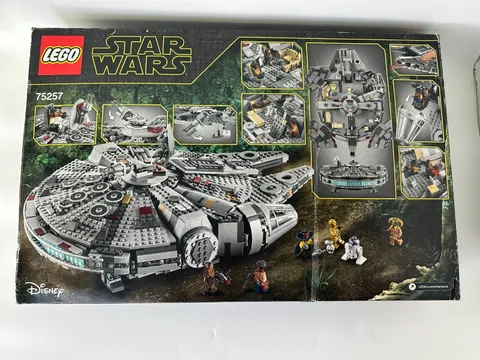 LEGO Star Wars Millennium Falcon 75257 1351 Pcs Open Box All Bags Sealed