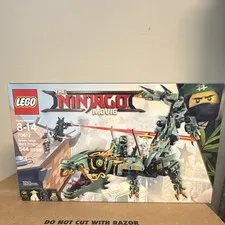 LEGO Green Ninja Mech Dragon 70612 NINJAGO Movie Complete Set 544pcs Age 8+