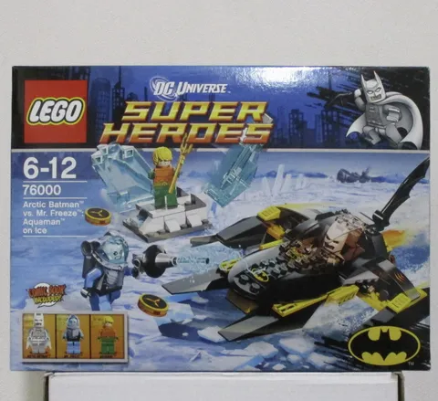 LEGO DC Super Heroes 76000 Arctic Batman vs Mr Freeze Aquaman Retired New Sealed