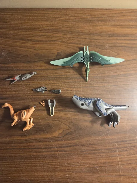 Lego Dinosaurs Parts Pieces Damaged Replacement Lot