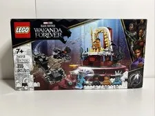 LEGO Marvel Black Panther 76213 King Namor's Throne Room New - Box damaged