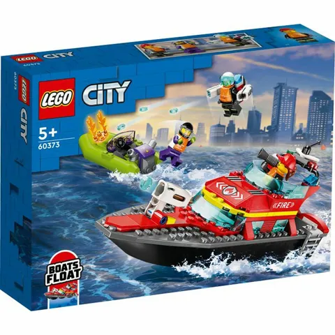 LEGO City Fire Boat 144 Piece Building Set Building Set Building Blocks Ages 5 and Up