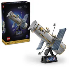 LEGO Icons Hubble Space Telescope - Building Set for Adults, Ages 18+ - Home Off