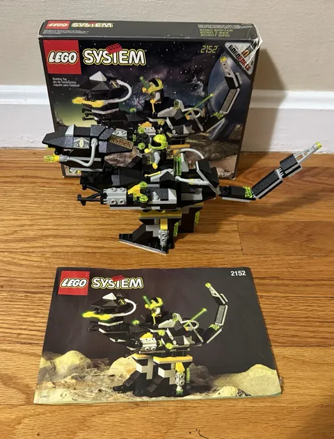 LEGO Space: Robo Raptor (2152) 99% Complete In Box