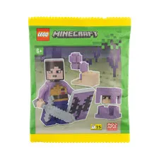 Minecraft Paperbag - End Warrior with Shulker & Chorus Plant - Mini Building Set
