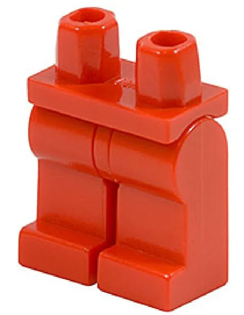 NEW Lego Star Wars MINIFIG LEGS Red Plain Minifigure Lower Body Pant Part D470