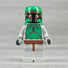 Lego Boba Fett Minifigure Star Wars 6209 6210 No Weapons Accessories