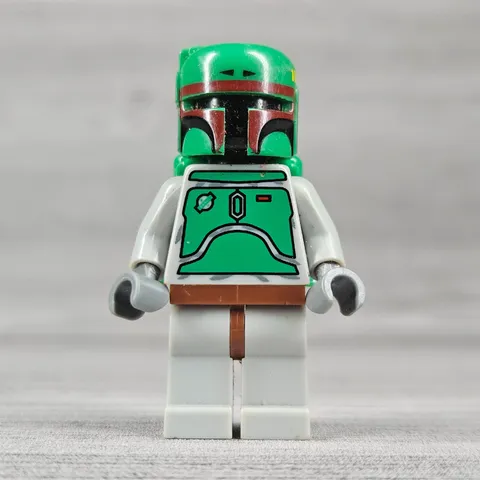 Lego Boba Fett Minifigure Star Wars 6209 6210 No Weapons Accessories