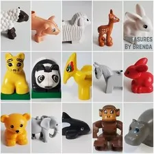 REPLACEMENT PIECES Lego Duplo Parts Animals or Dinosaur Vintage - YOU PICK