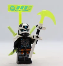 Digi Cole 71712 71706 Black Earth Gamer Ninja Ninjago LEGO® Minifigure Figure