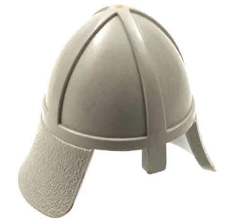 Lego Castle Knights Tournament Minifigure Light Gray Helmet 3844 6083 D415