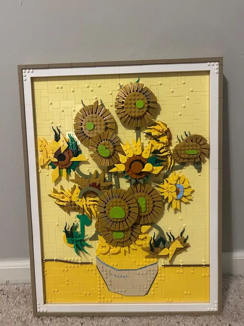LEGO Art Vincent Van Gogh – Sunflowers 31215 no Box