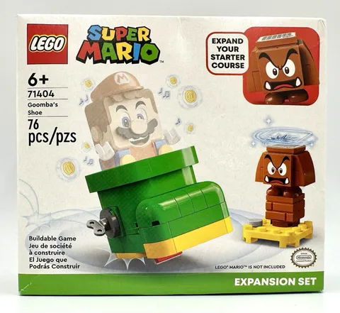 LEGO Super Mario: Goomba's Shoe (71404) NIB & Retired; Nintendo; Expansion Set