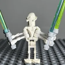 Authentic LEGO General Grievous Minifigure (sw0134a) 7656 7255 - 3D