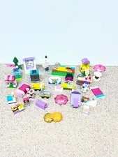 LEGO Friends Home Accessories Furniture Kitchen House Bed Record Player