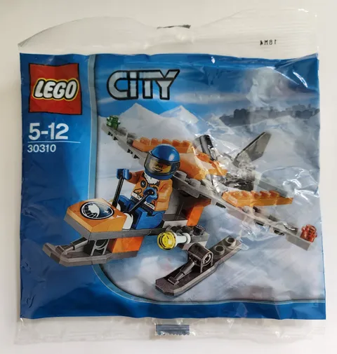 Lego City 30310 Arctic Scout Plane Polybag New Sealed Retired
