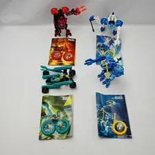 LEGO Technic Throwbots Sets 8500 8501 8502 8503 Set of 4 To Make Super Throwbot 