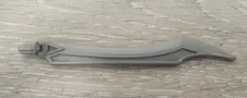 Lego 11305 Flat Silver Hero Factory Weapon Blade with Curved Tip Part Piece