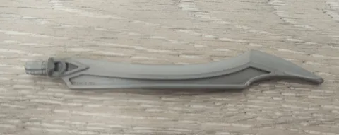 Lego 11305 Flat Silver Hero Factory Weapon Blade with Curved Tip Part Piece