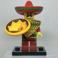 LEGO Movie Collectible coltlm-12 Taco Tuesday Guy Minifigure Set 71004