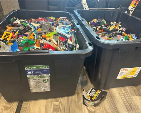 LEGO 4 lbs Pounds Random Building Parts Pieces Plates Bricks Bulk Lot