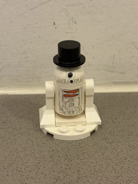Lego Minifigure Star Wars Droid R2-D2 Snowman Hat - Free Aus Post!