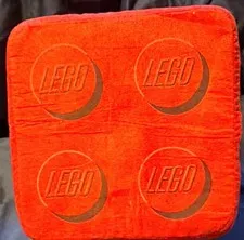LEGO Red 4-Stud Stackable Storage Container Fabric Bin Polyester/PU