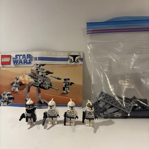 Lego Star Wars Clone Walker Battle Pack 8014 100% Complete - No Box