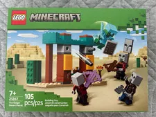 LEGO Minecraft: The Illager Desert Patrol (21267) NEW IN BOX