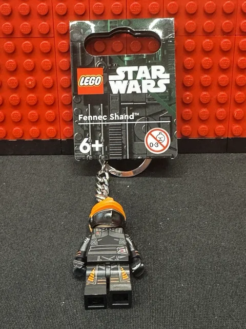 LEGO Star Wars Fennec Shands Keychain Lot of 3