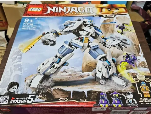 LEGO Ninjago 71738 Zanes Titan Mech Battle Set Brand Unopened