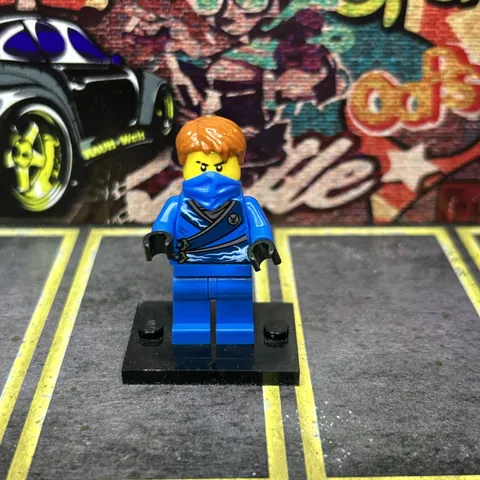 LEGO Ninjago Jay Techno Robe Minifigure 70723 2014 Retired Genuine Figure