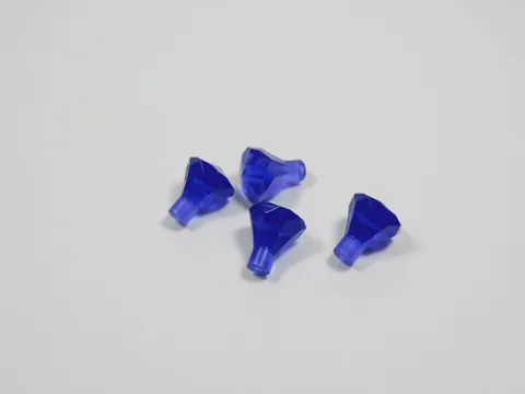 LEGO Lot of 4 Trans Purple Gems Jewels Accessory Minifig S4