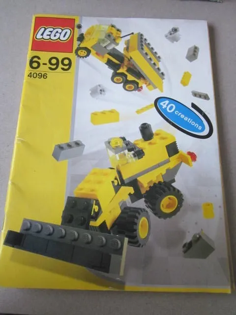 Lego Building Instructions Instruction 4096-40 Creations 