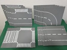 Lego City Road Base Plate 32x32. 24 Plates 7280 and 7281