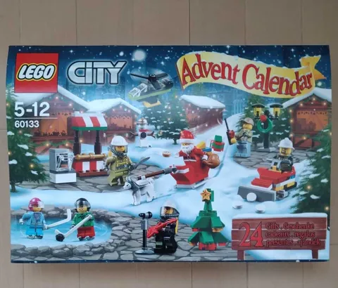 LEGO CITY 60133 Advent Calendar Building Set Christmas Santa Ice Hockey Theme