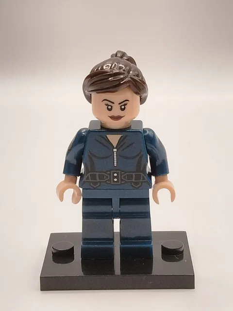 Marvel Superheroes Maria Hill - Dark Blue Suit Custom Lego Minifigure Avengers