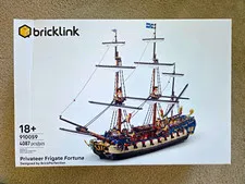SEALED New LEGO BrickLink Series 7 Privateer Frigate Fortuna 910059 4087pcs 18+