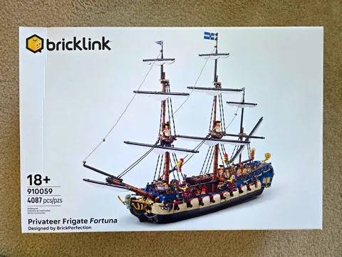 SEALED New LEGO BrickLink Series 7 Privateer Frigate Fortuna 910059 4087pcs 18+