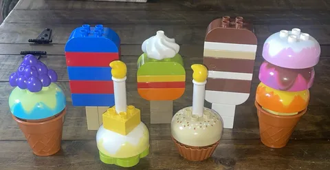😋Lego Duplo  Creative Ice Cream Dessert Popsicle Treats Many Extras🤩