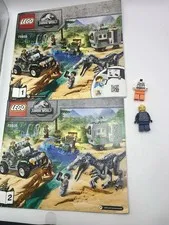Jurassic World 75935 Lego Manuals Instruction Booklets Set of 2, 3 Minifigs