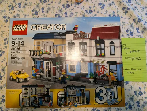 LEGO Creator 31026 Bike Shop & Café 3-in-1 Complete Set 1023pcs Ages 9-14