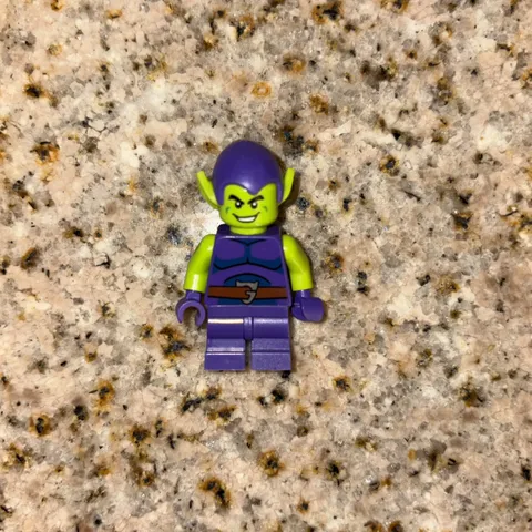 LEGO® Green Goblin Minifigure, Spider-Man Car Chase replacement # 3899