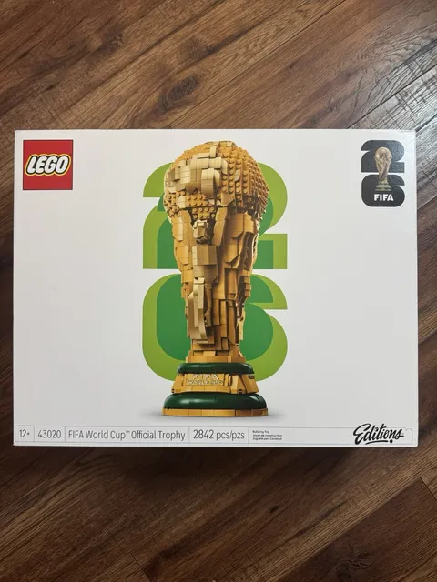 LEGO Editions FIFA World Cup Official Trophy Building Set, 43020 (Fast Ship)