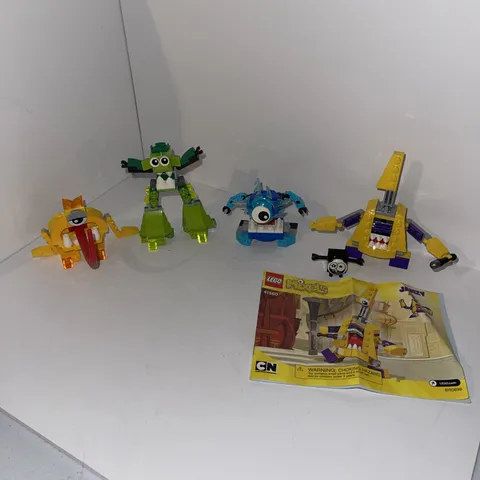 Lego Mixels Lot Turg Gurggle Krog Jamzy 