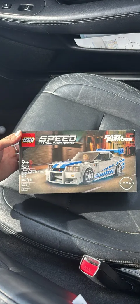 LEGO SPEED CHAMPIONS: 2 Fast 2 Furious Nissan Skyline GT-R (R34) (76917) IN HAND