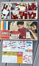 Vintage LEGO No. 285 70S Set Original Box Containers Pieces w/original box 99%