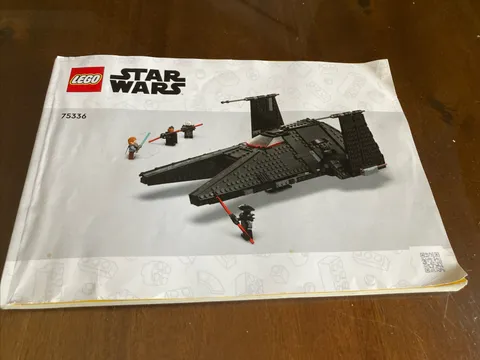 LEGO 75336 Star Wars Scythe Inquisitor Transport Instruction Manual ONLY