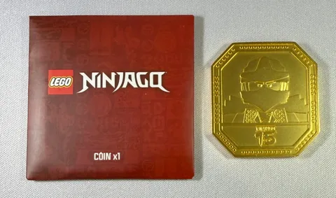 2026 Lego Exclusive Legoland Days Ninjago 15th Anniversary Gold Coin